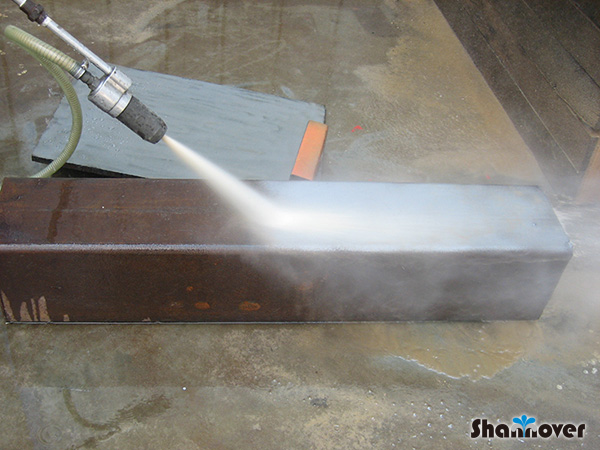 高压水射流在除漆除锈领域的运用